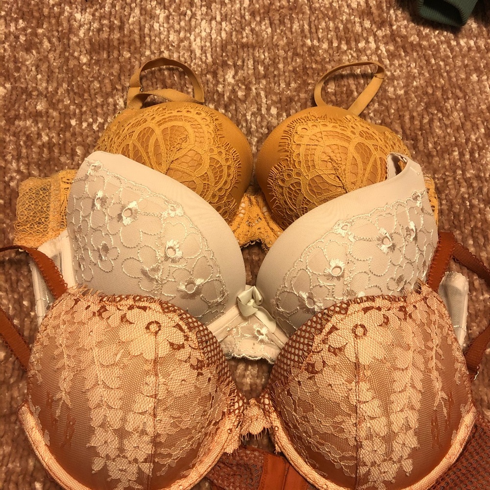 Lot of three bras